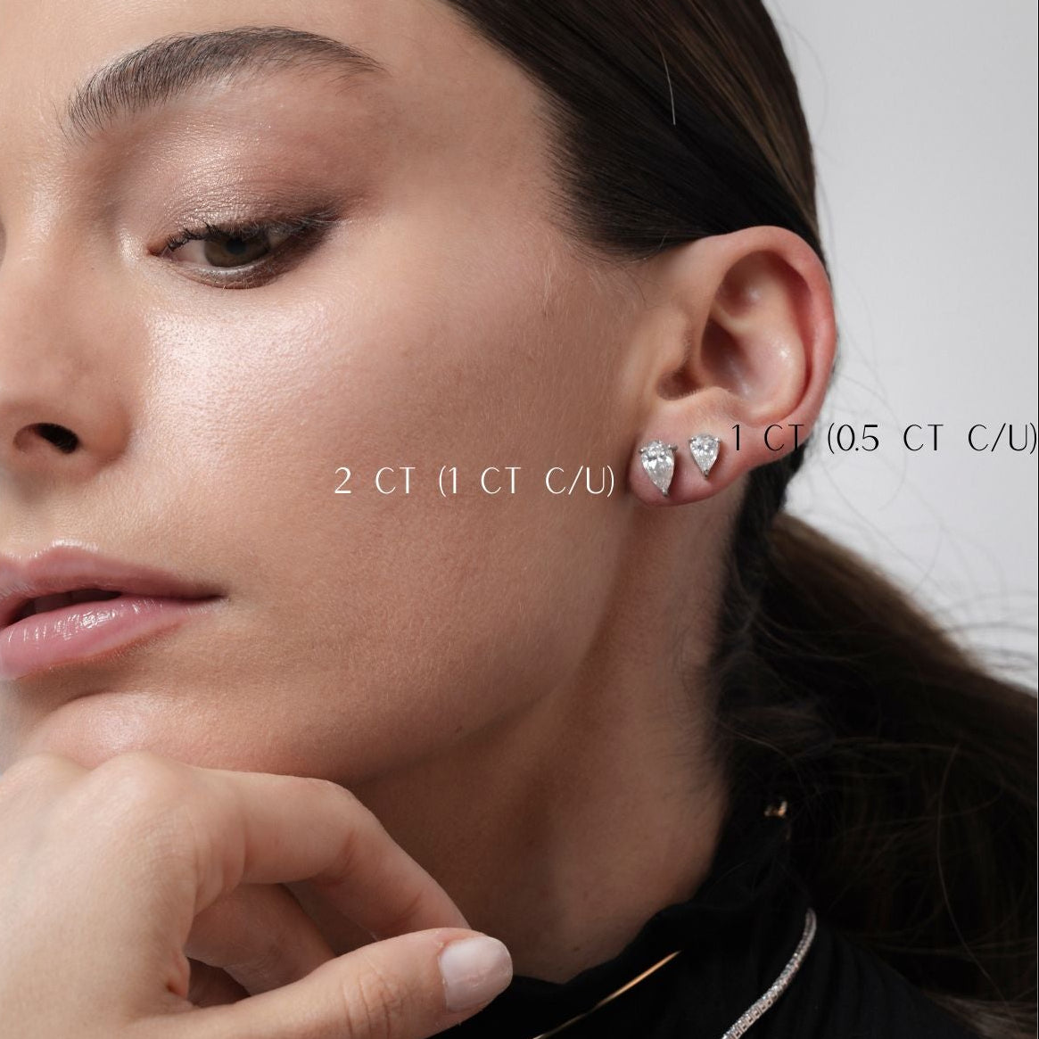 Pear Earrings