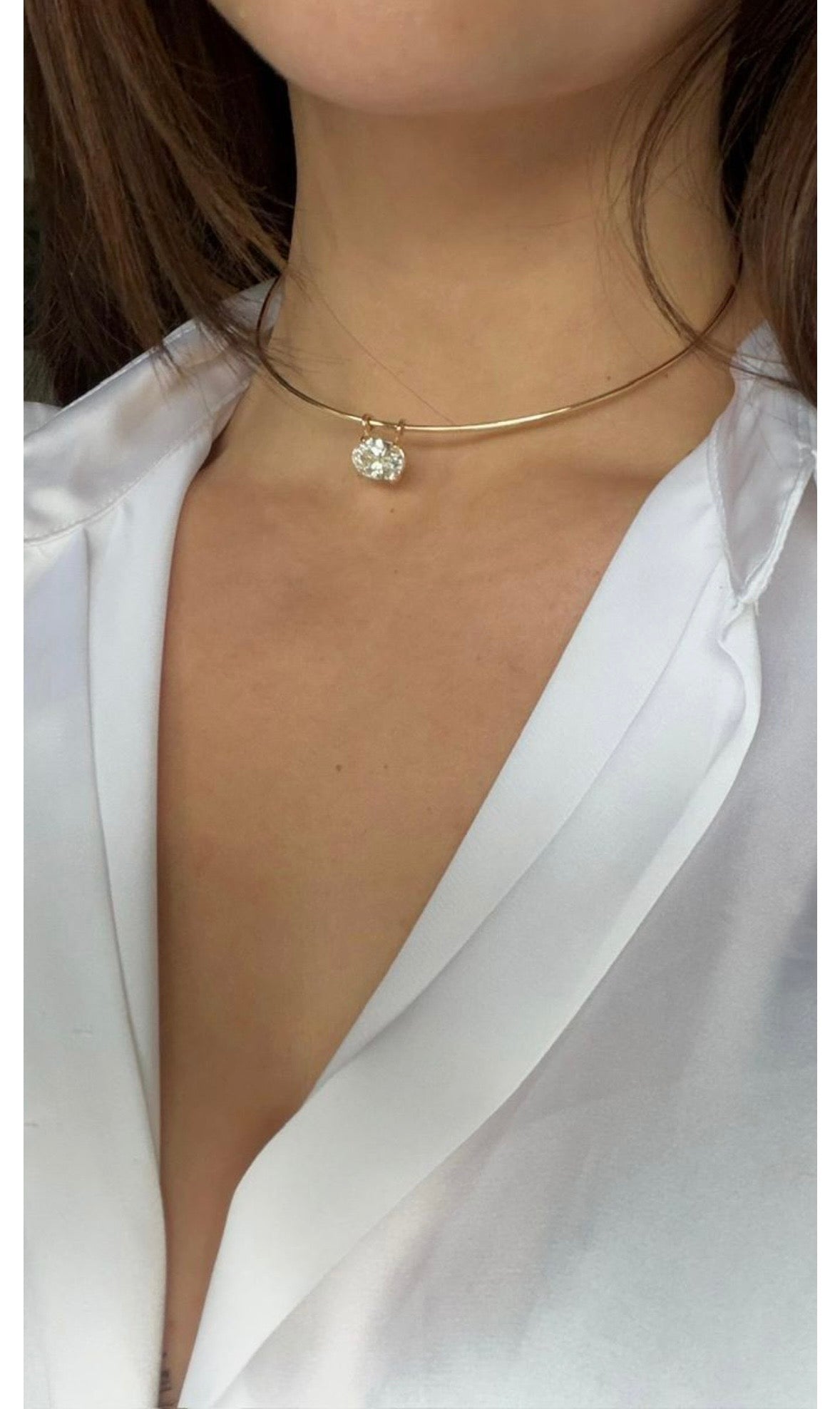 Choker Diamante 3 ct