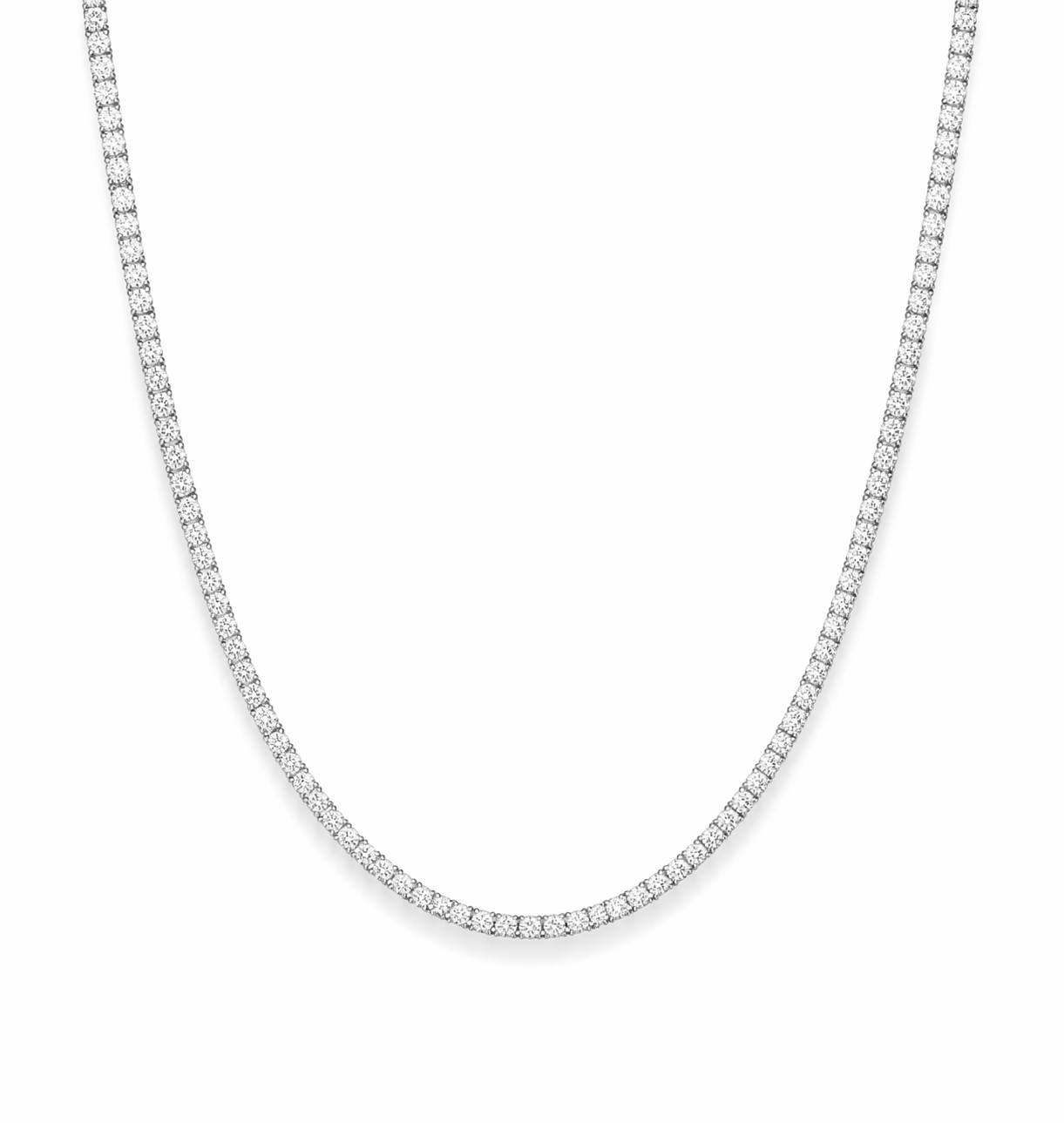 Tennis Necklace 4.8 CT