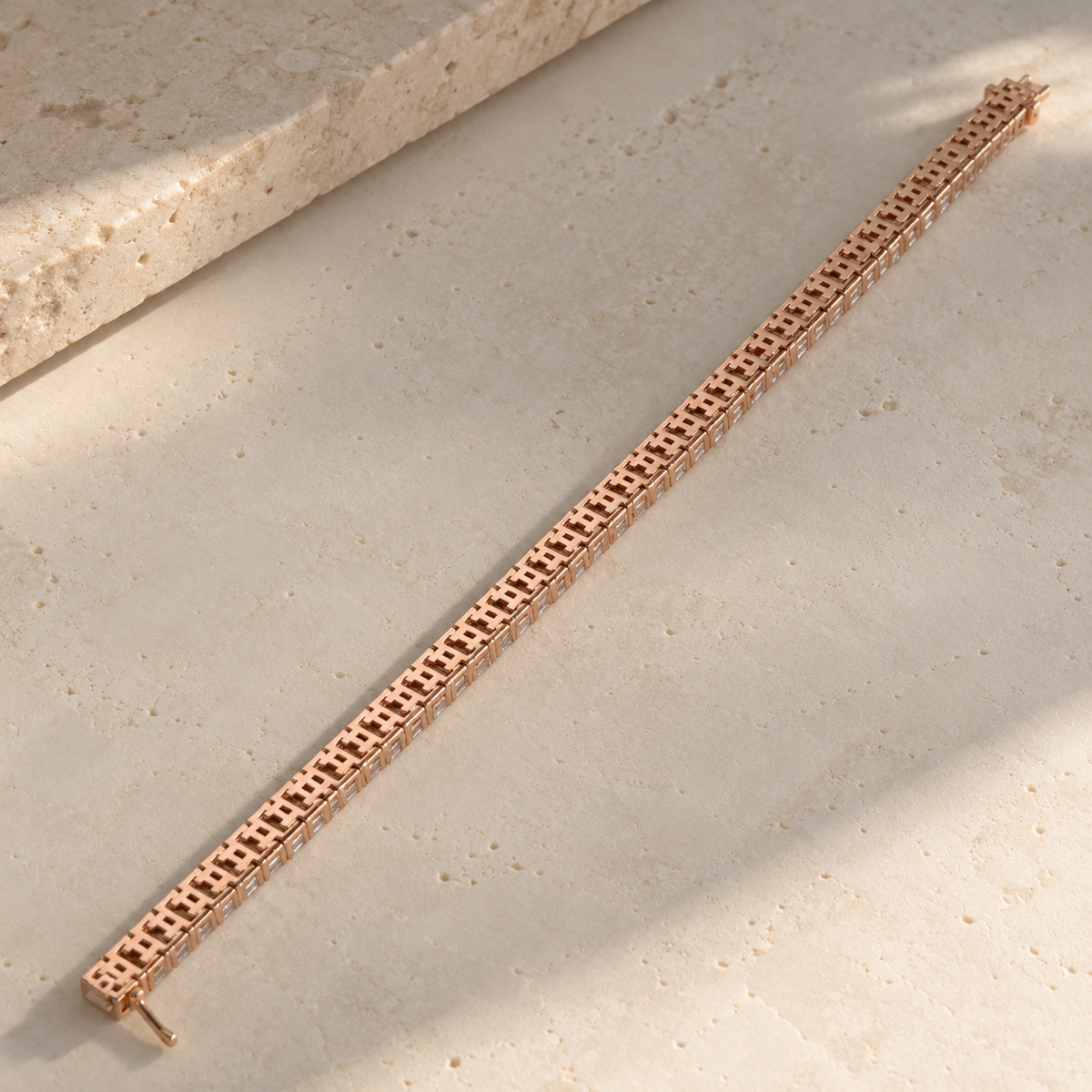Emerald Cut Tennis Bracelet